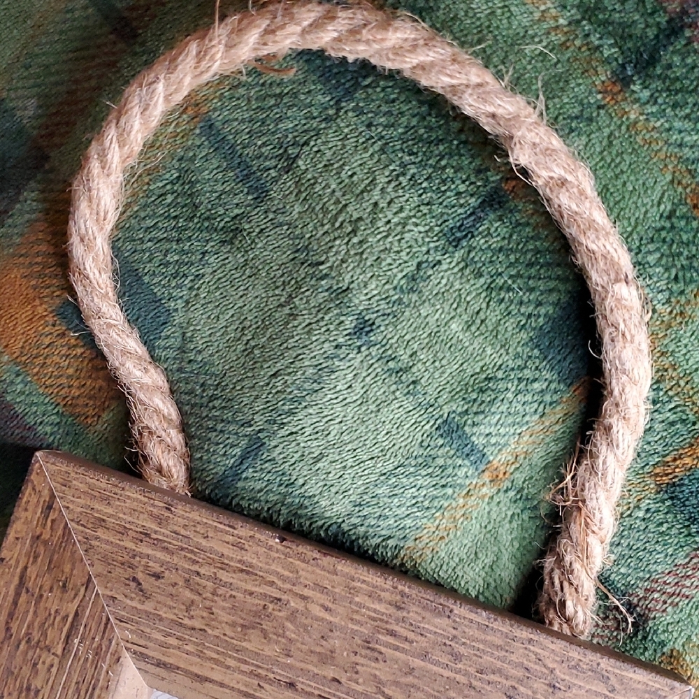 Rustic Brown Hanging Photo Frame‎ - Picture 3 of 10